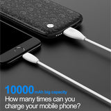 10000mAh USB Power Bank 15mm Ultra Slim Powerbank Portable External Battery Charger For iPhone Mobile Phone Powerbank