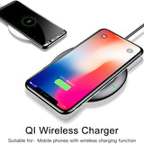 White Wireless Charger for Mobiles