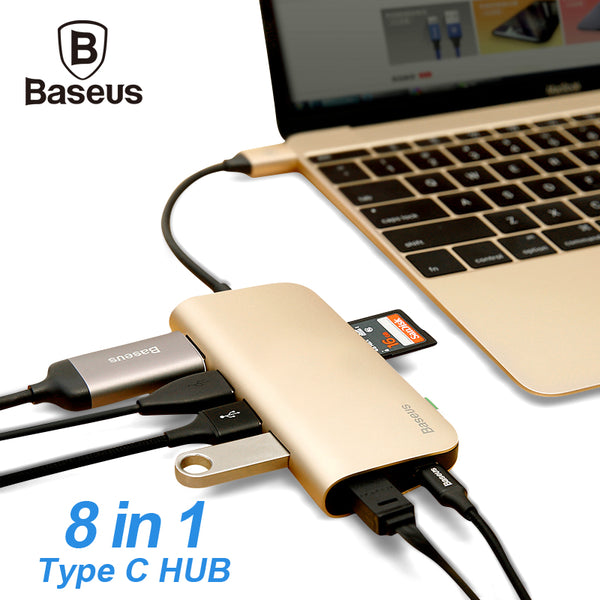 USB 8 in 1 Card Reader