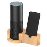 Besegad 2 in 1 Phone Speaker Charging Storage Stand Dock Holder Station for Amazon Echo iPhone 7s Plus 6s Plus 5s Smartphone