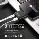 2 in 1 Headphone Adapter For iPhone 7 7s Plus