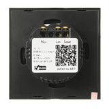 Sonoff EU/US Plug Wifi Wireless Touch Remote Control Tempered Glass Switch Panel LED Light Wall Switch