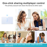 Sonoff EU/US Plug Wifi Wireless Touch Remote Control Tempered Glass Switch Panel LED Light Wall Switch