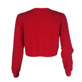 Short Sexy Casual Spring Crop Top Hoodies for Women (Chill)