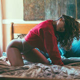 Short Sexy Casual Spring Crop Top Hoodies for Women (Chill)