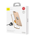 Wireless Charger Case For iPhone 8 7 Finger Ring Cover Air Vent Mount Magnetic Car Holder Stand For iPhone 8 7 Plus